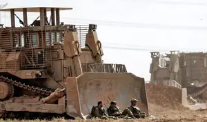 Currently making "buffer zones" isolating Hamas terrorist enclaves, the Teddy Bear dozers could also turn American Mosques into parking lots