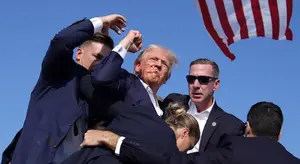 He looked more pissed off than hurt, and filled with a terrible resolve.