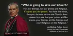 The Restoration of the Catholic Church begins with a restoration of faith coming up from the laity, because the leaders of the Church have become faithless men.