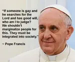 Pope Francis "Triangulates" on Abomination after Heresy after Apostacy for the Applause of the Anti-Catholic/Non-Catholic World
