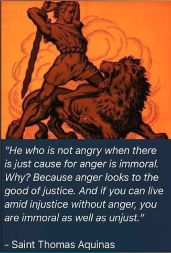 Aquinas on Anger Aquinas on Anger