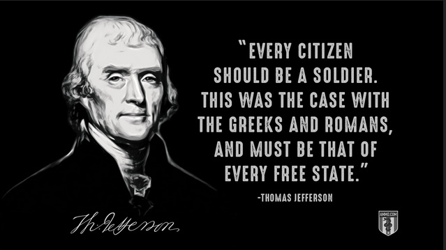 Armed Citizenry Thomas Jefferson Armed Citizenry Thomas Jefferson