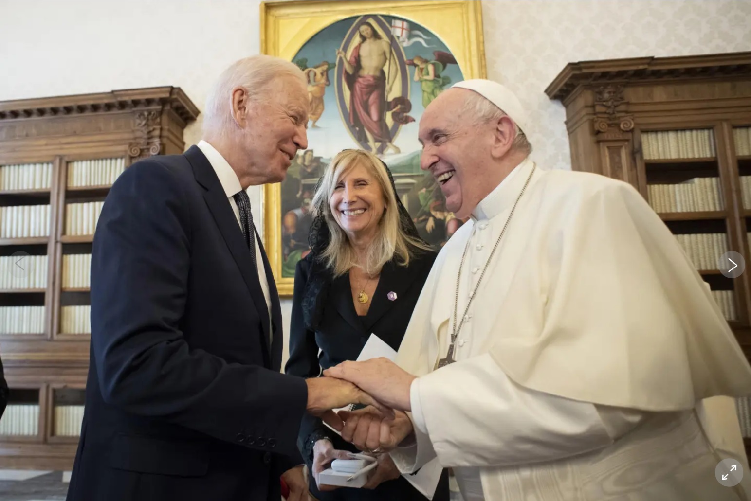 Biden Behavior Blessed By Francis