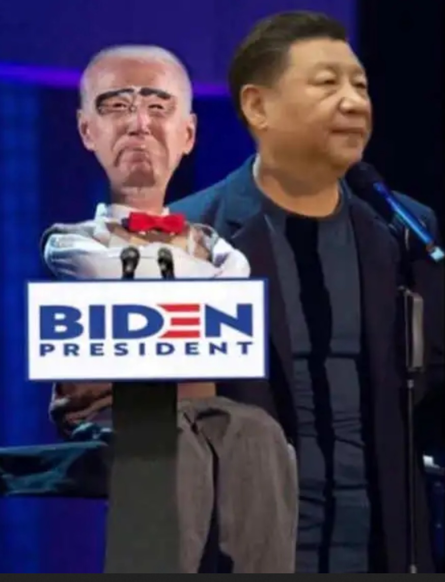 Biden Puppet of Xi Jinping Biden Puppet of Xi Jinping