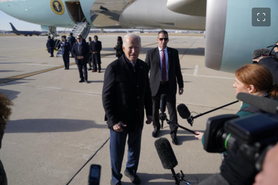 Biden responding to Colorado Supremes