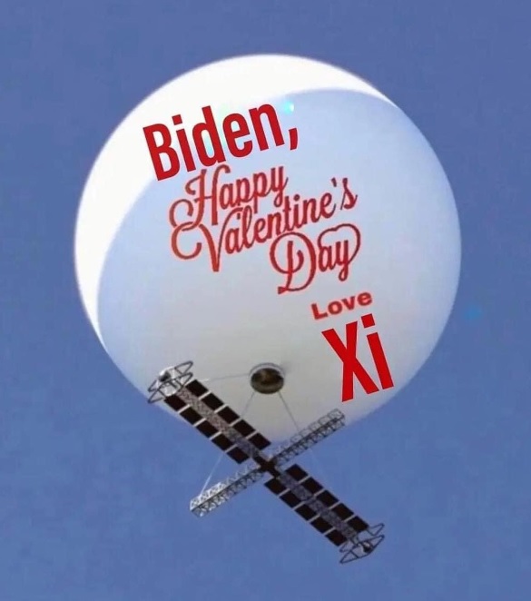 Biden's Valentine From Xi Biden's Valentine From Xi