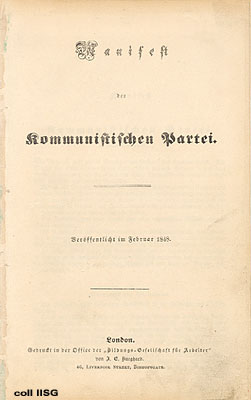 The Communist Manifesto.