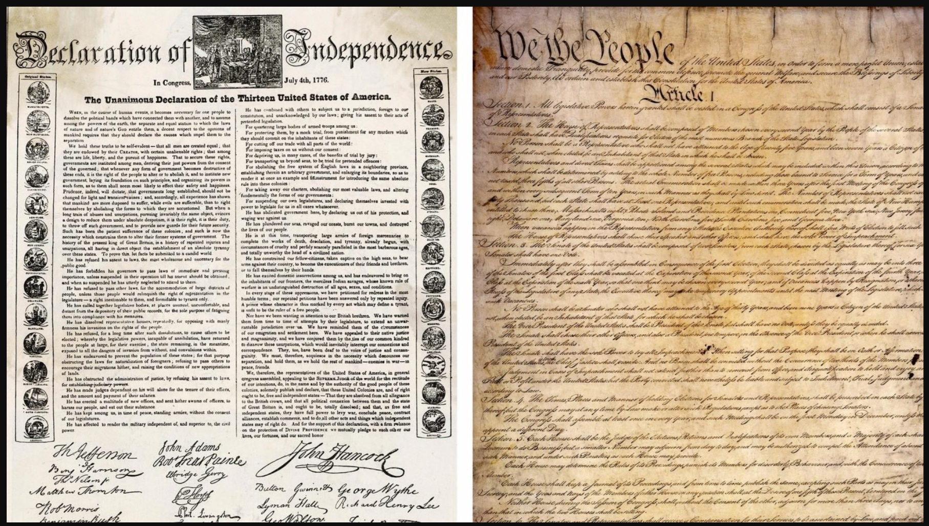 Declaration and Constitution Declaration and Constitution