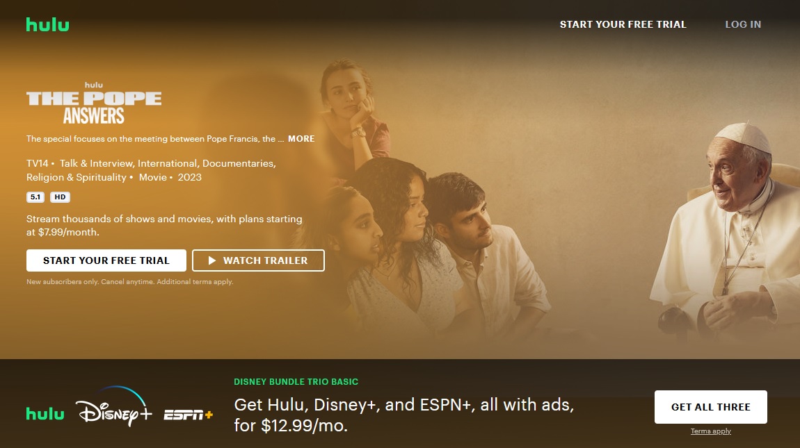 Francis Disney Hulu ESPN