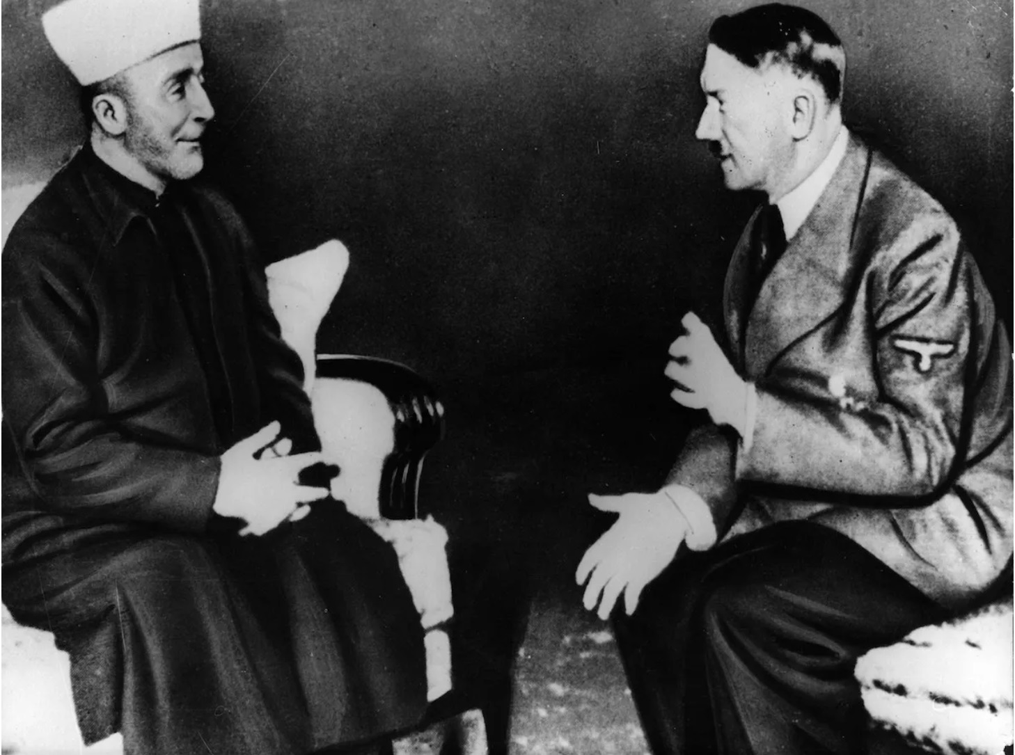 Grand Mufti Haj Amine Husseini and Hitler