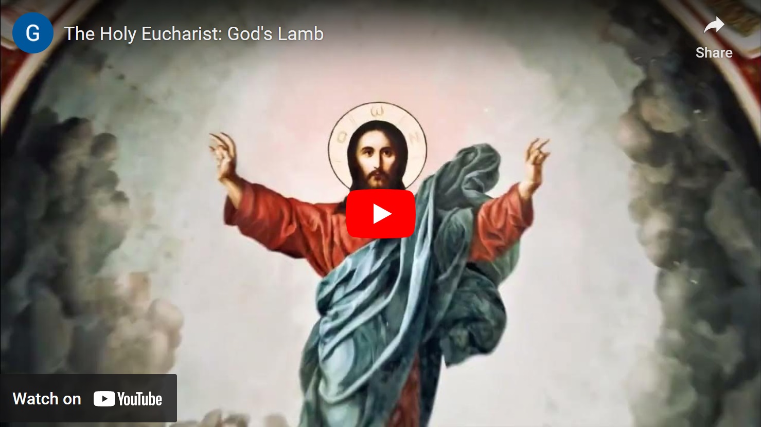 Holy Eucharist God's Lamb