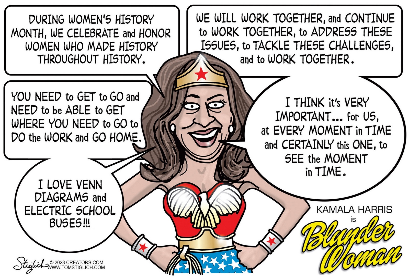 Kamala Harris Blunder Woman Kamala Harris Blunder Woman