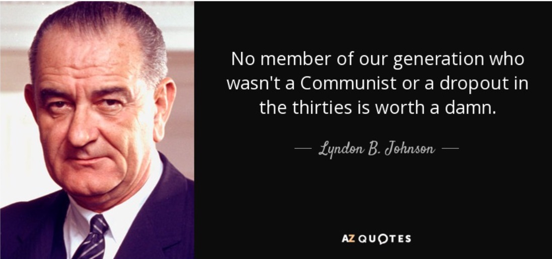 Lyndon Johnson on Communism Lyndon Johnson on Communism