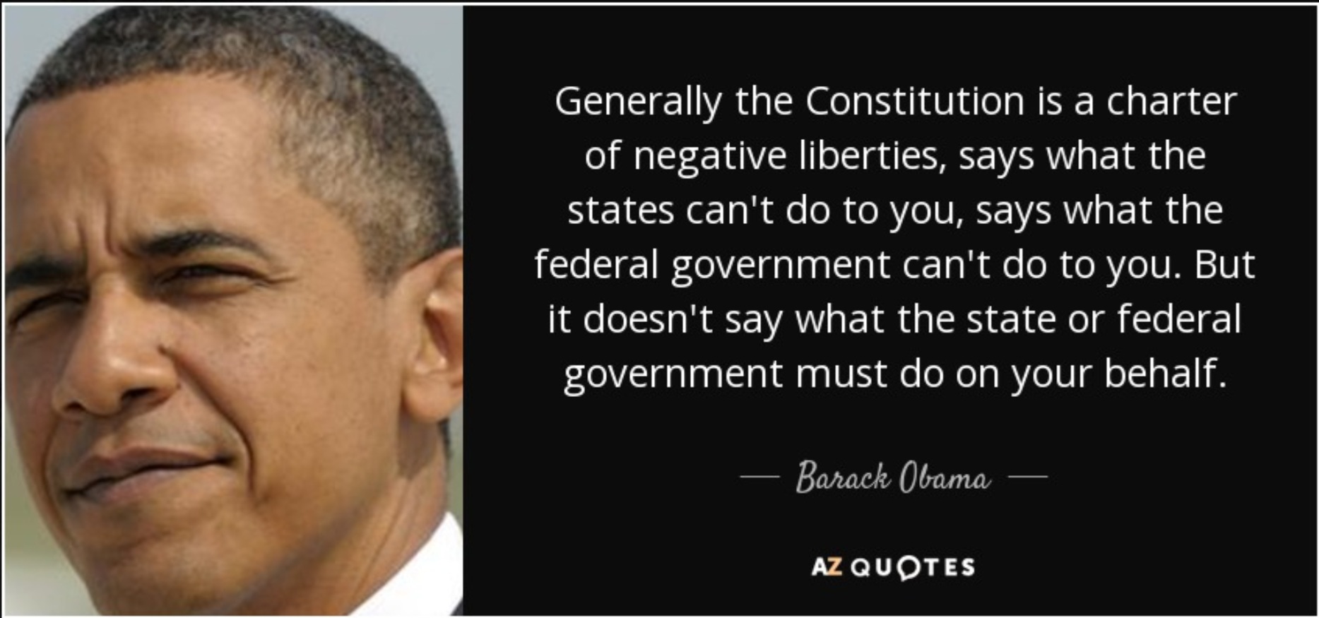 Obama on the Constitution Obama on the Constitution