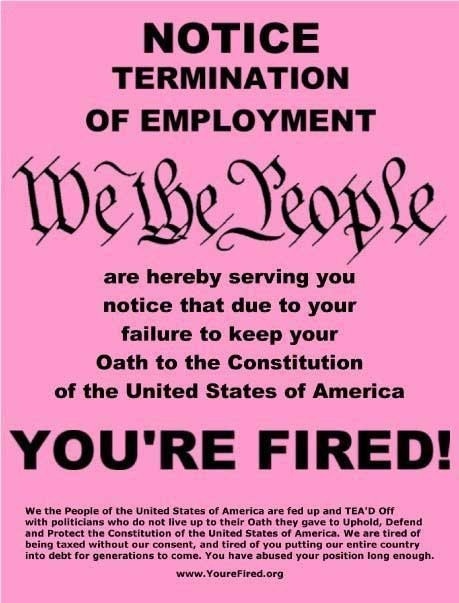 Political House Cleaning