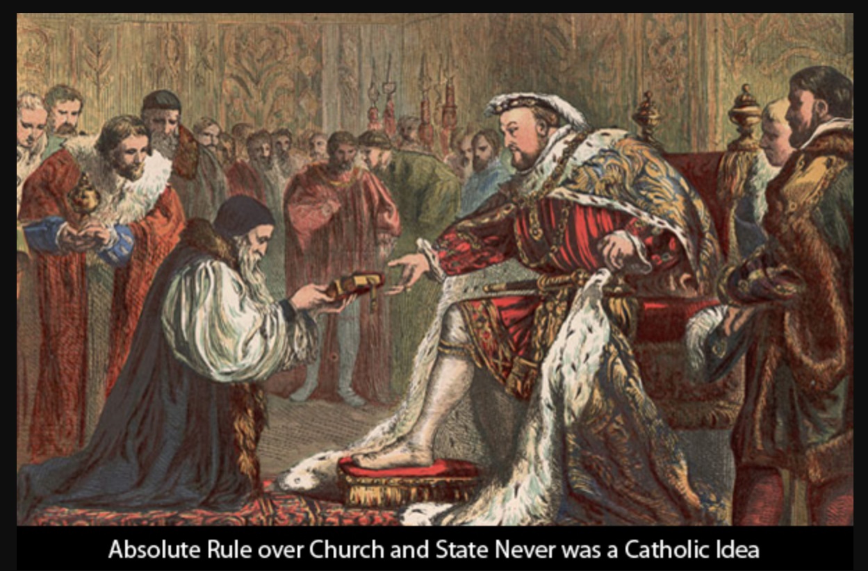 Secular Rule over Church and State Secular Rule over Church and State