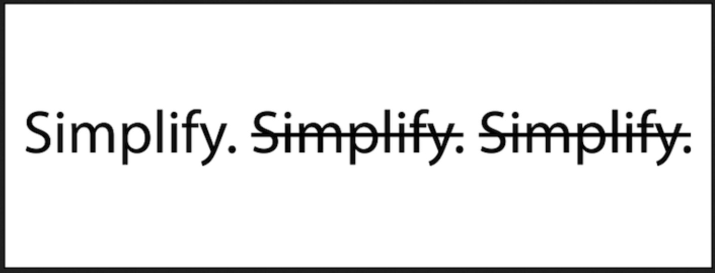 Simplify Simplify