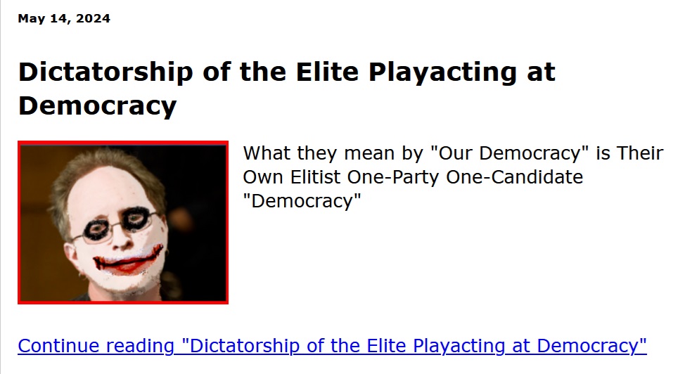 piclink Elitist Democracy