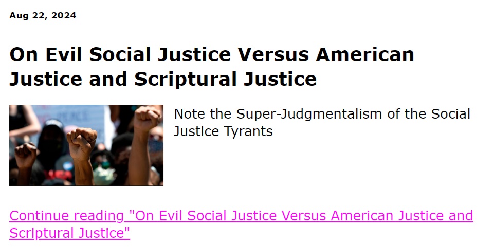piclink Evil Social Justice