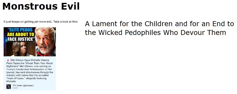 piclink Monstrous Evil