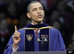 Comrade Obama, peace be upon him, as honored speaker at Notre Dame, spiking the football for Alinsky’s conquest of so many grass-roots Catholics. This was a behind-the-scenes victory celebration for all the Priests who worked so hard to advance the Marxist and Democrat Party cause to this point.